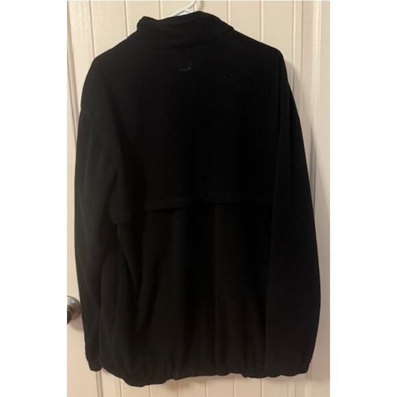 SCOTTeVEST Fleece 1/4 Zip Utility Black TEC Multiple Pocket Mens Jacket XL - Picture 4 of 6